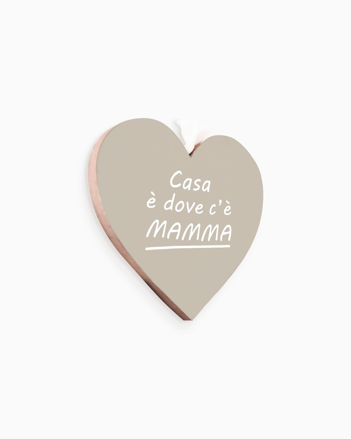 Tavoletta Cuore casa dove c'è mamma