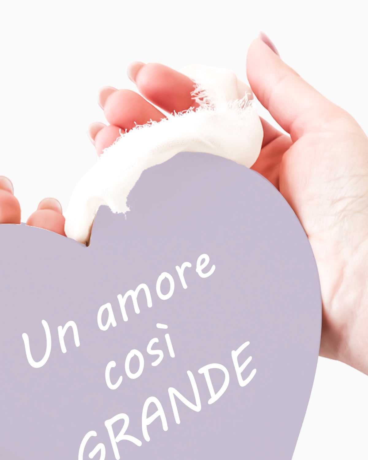 Tavoletta Cuore un amore così grande