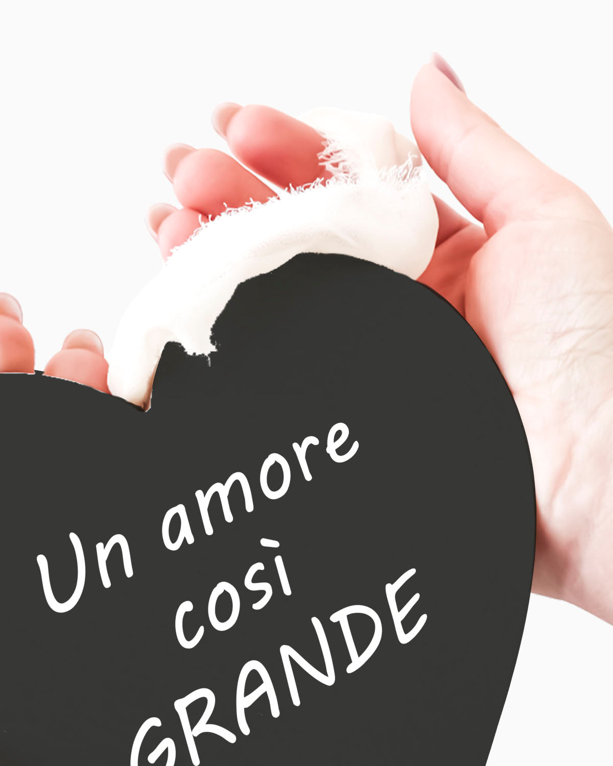 Tavoletta Cuore un amore così grande