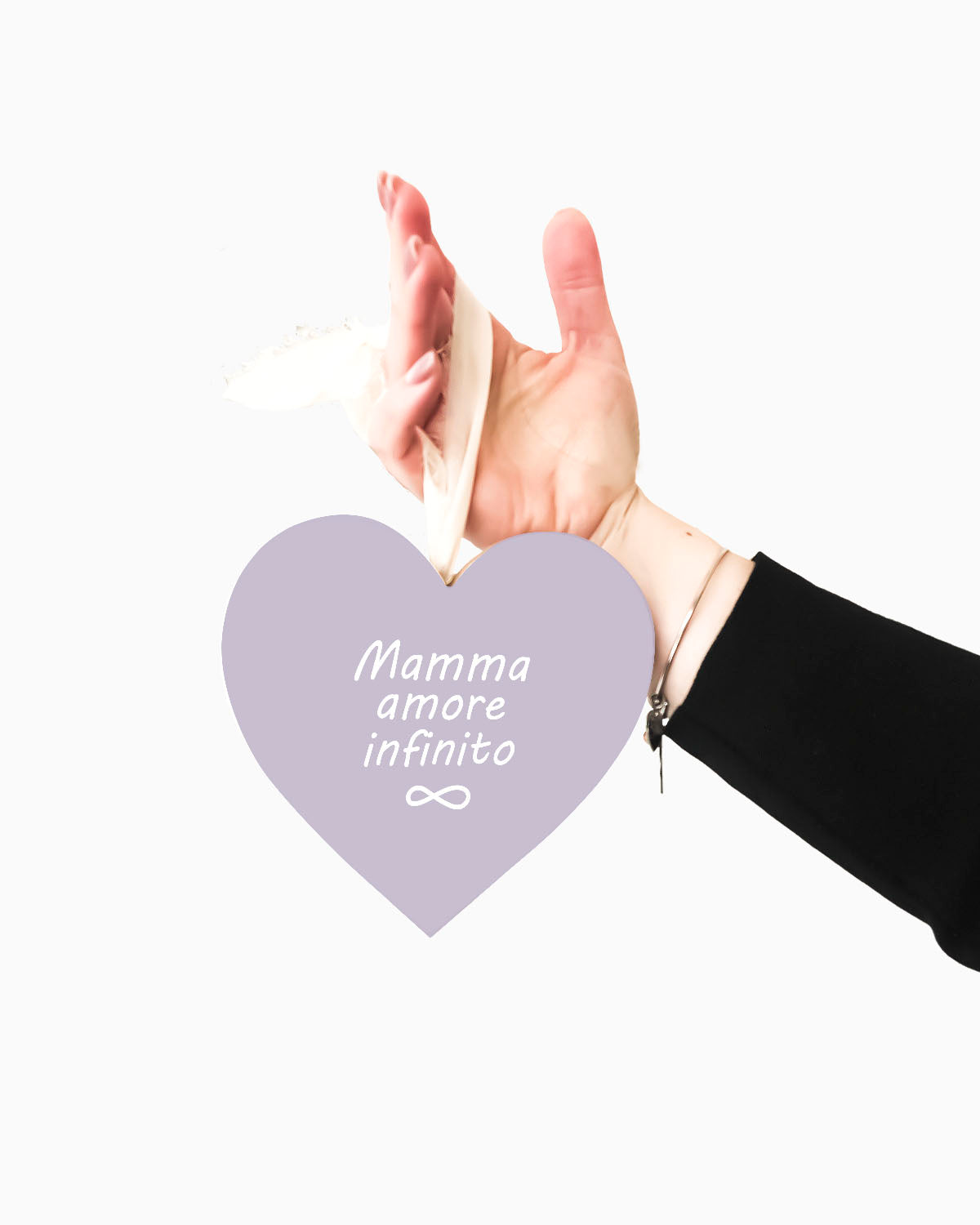 Tavoletta Cuore mamma amore infinito