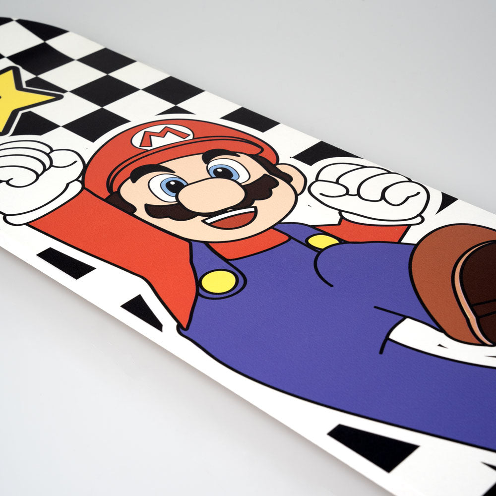 Skate Mario off the wall