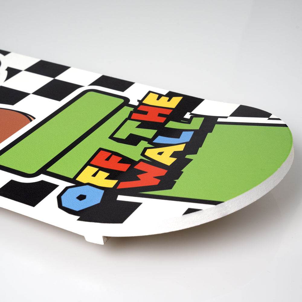 Skate Mario off the wall