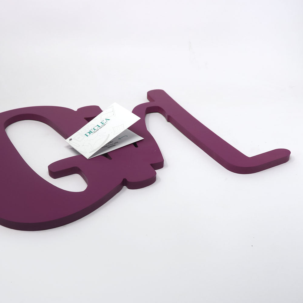 Scritta in legno Kids Girl