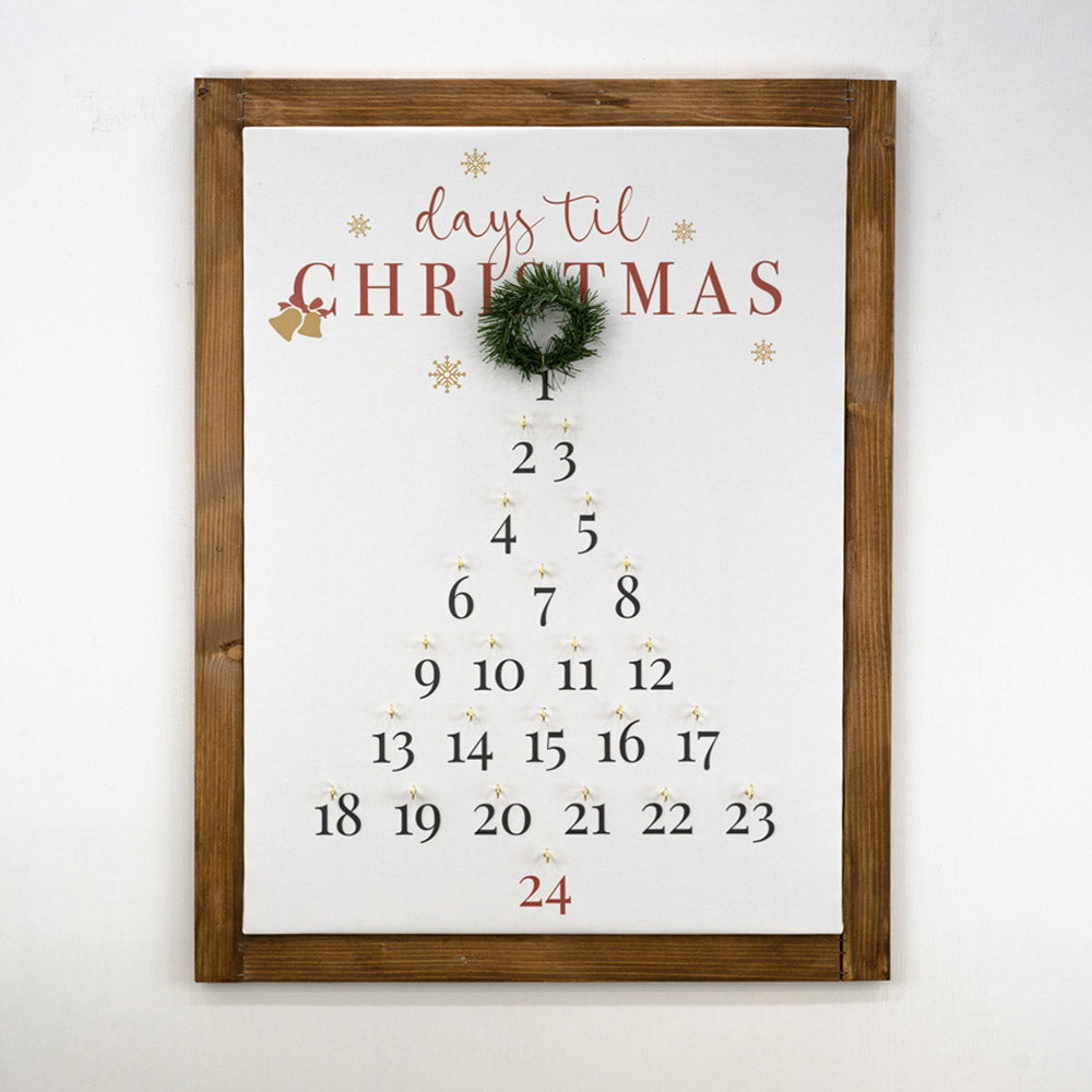 Calendario dell'Avvento Segnadata Days til Christmas