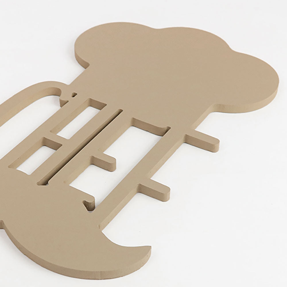 Scritta in Legno Chef in cucina