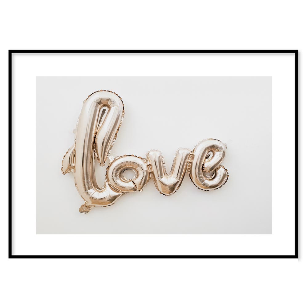 Poster Love Party Balloon