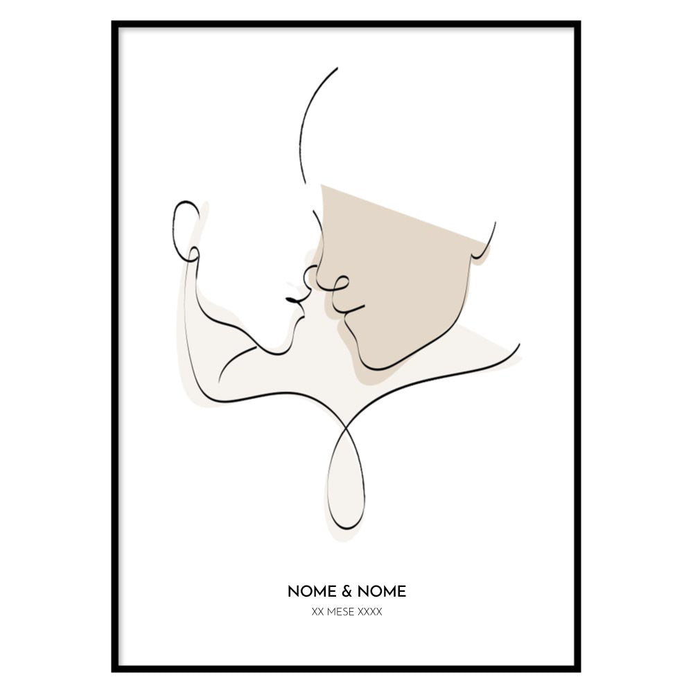 Poster Personalizzato Volti