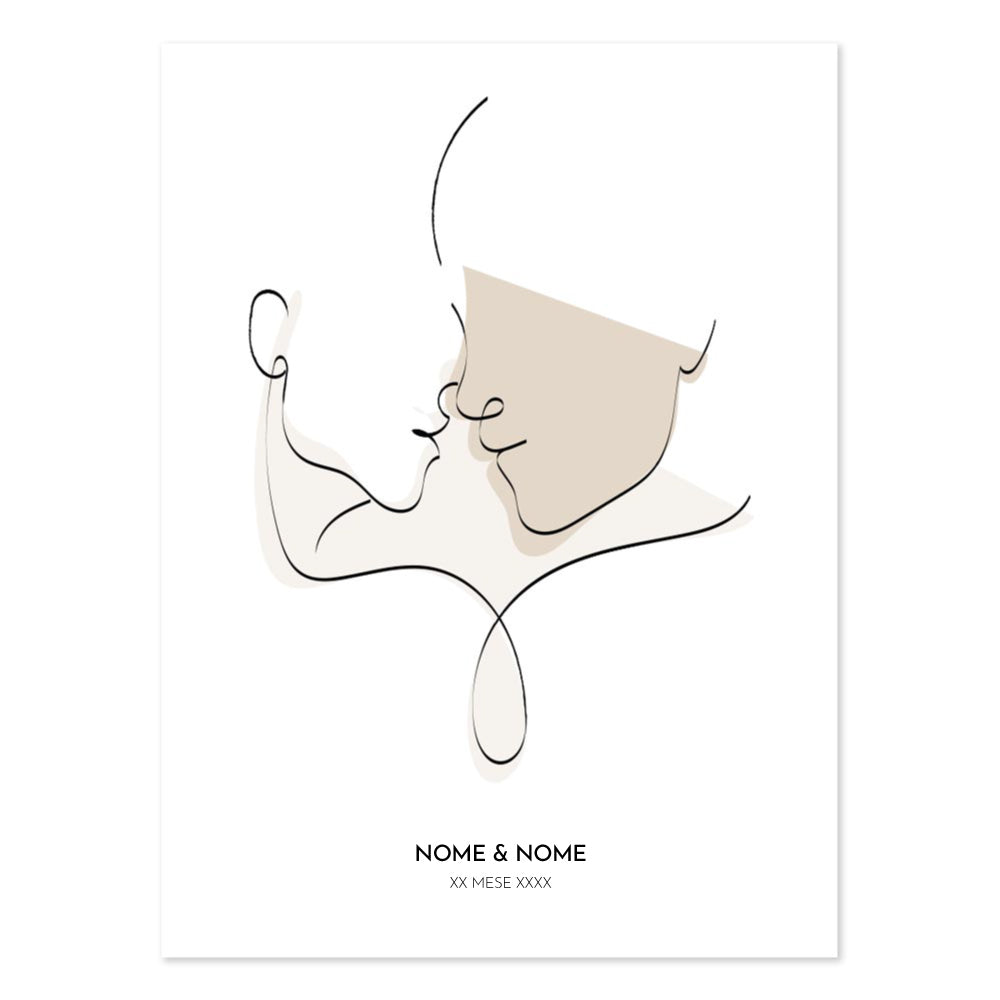 Poster Personalizzato Volti