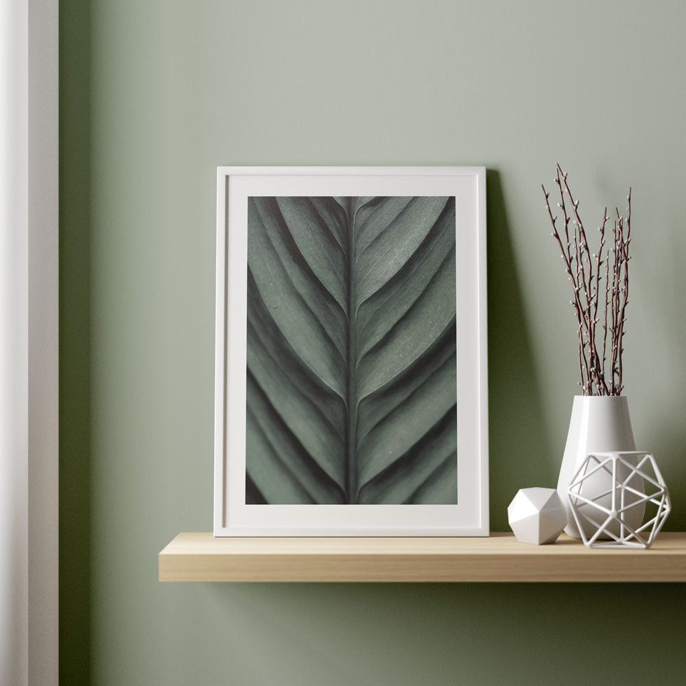 Leaf detail poster