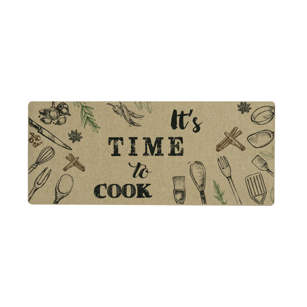 Tappeto da Cucina Antiscivolo it's time to Cook – Declea