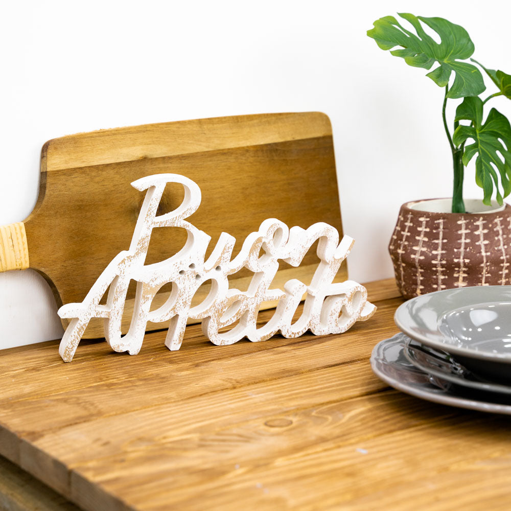 Targa in Legno - Buon Appetito