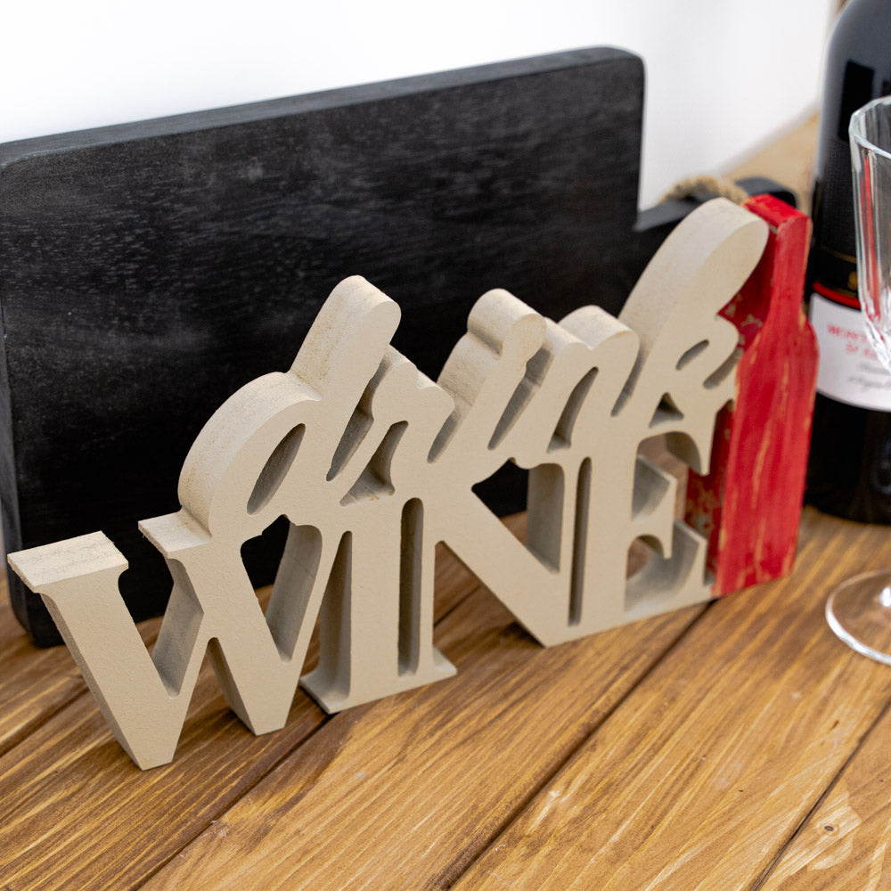 Targa da Appoggio Drink Wine