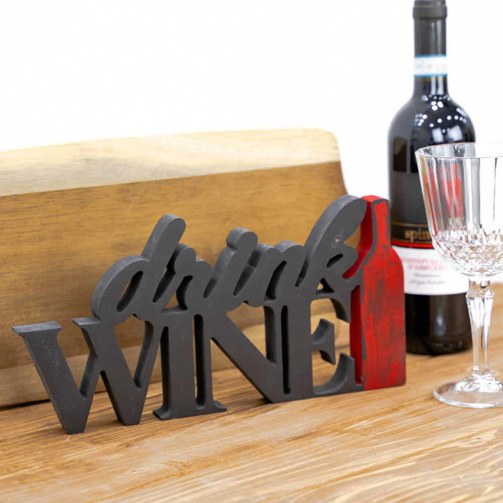 Targa da Appoggio Drink Wine