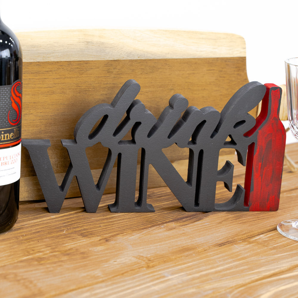 Targa da Appoggio Drink Wine