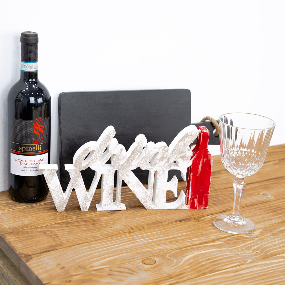 Targa da Appoggio Drink Wine