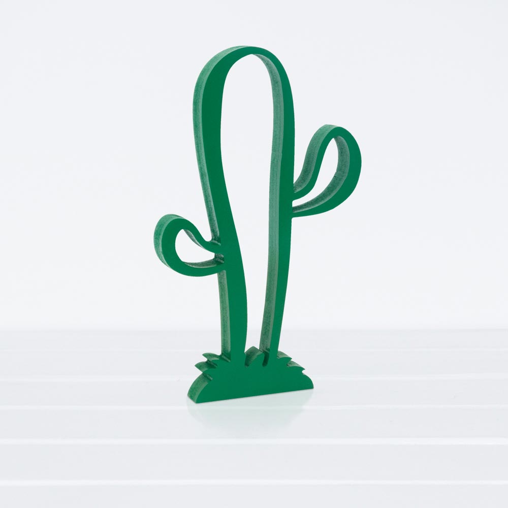 Targa in Legno - Cactus