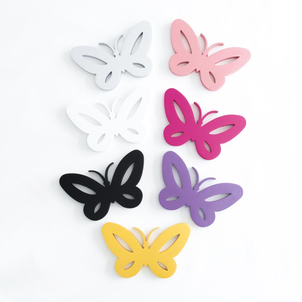 Targa in Legno - Butterfly