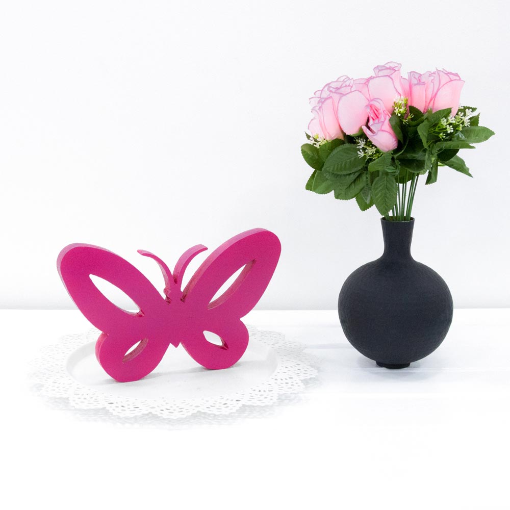 Targa in Legno - Butterfly