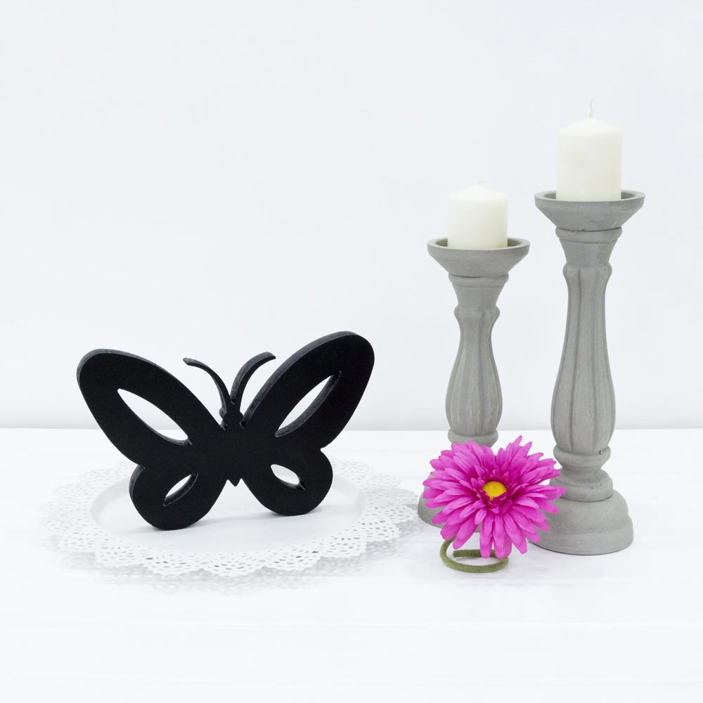Targa in Legno - Butterfly
