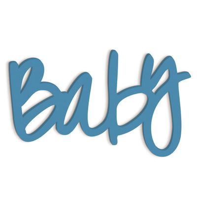 Scritta in legno Kids Baby