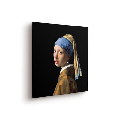 Quadro Ragazza con Orecchino di Perla