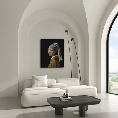 Quadro Ragazza con Orecchino di Perla