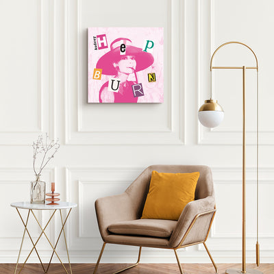 Iconic Hepburn painting
