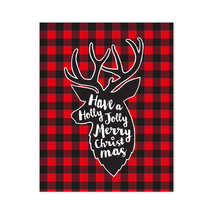 Holly Jolly Christmas painting
