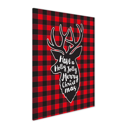 Holly Jolly Christmas painting