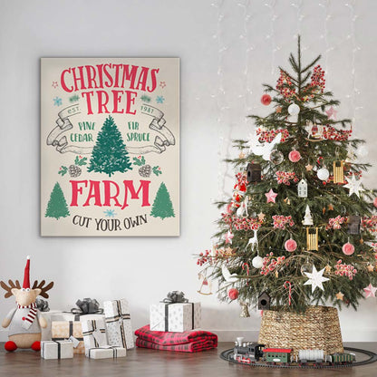 Quadro Natalizio Christmas Tree