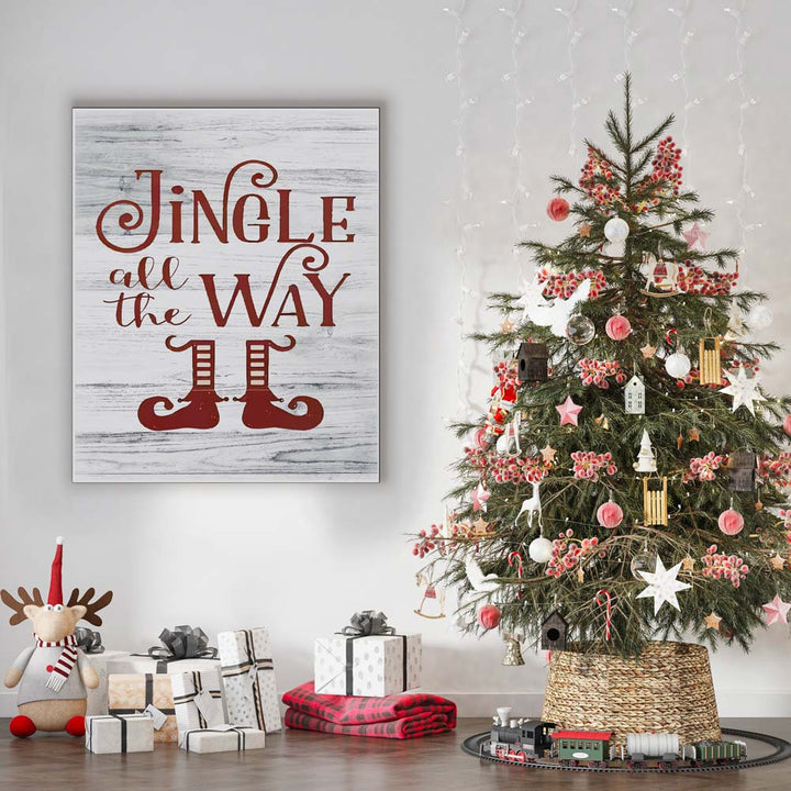 Jingle all the way Christmas framework