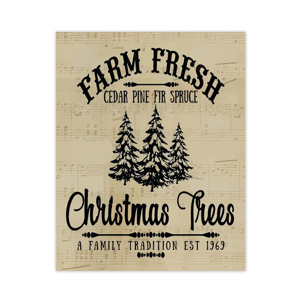 Farm Fresh Christmas framework