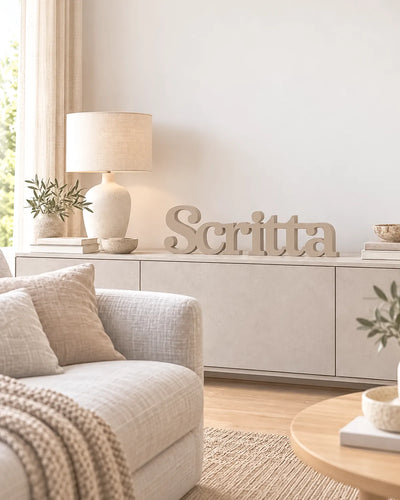 Scritta da Appoggio Personalizzata