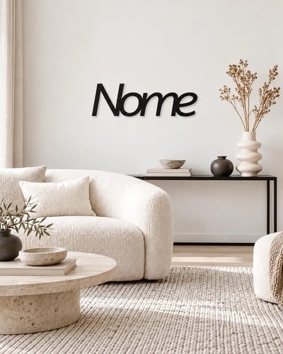 Nome Personalizzato in Legno da Appendere