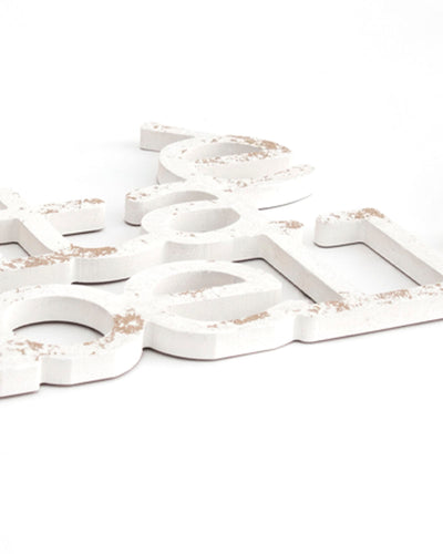 scritta in legno decorazione casa la vita è bella idea regalo 