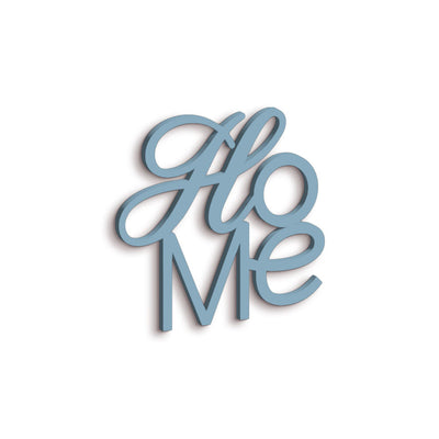 Scritta in Legno Home