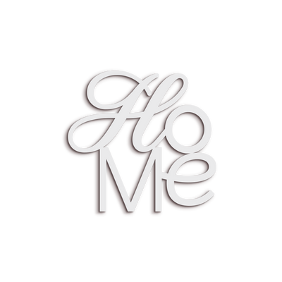 Scritta in Legno Home