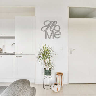 Scritta in Legno Home