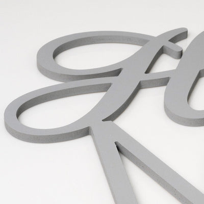 Scritta in Legno Home