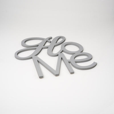 Scritta in Legno Home