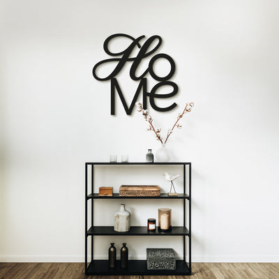 Scritta in Legno Home