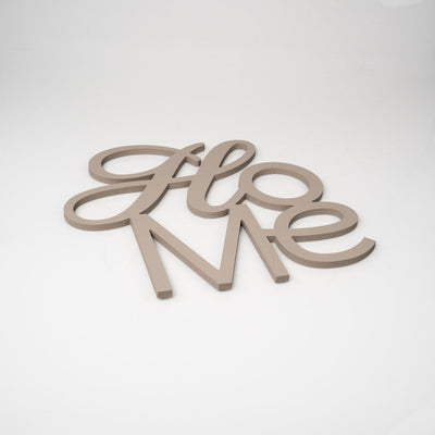 Scritta in Legno Home