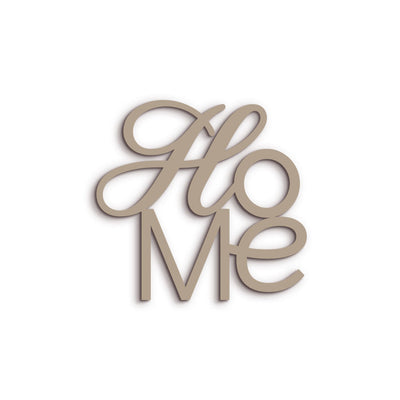 Scritta in Legno Home