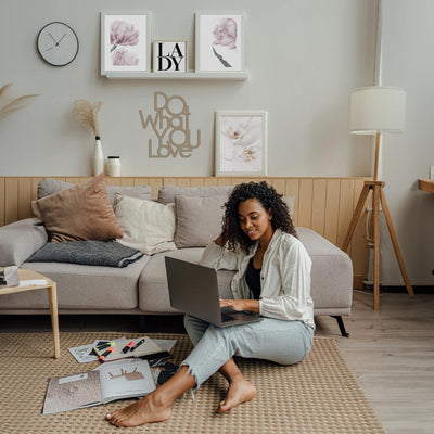 scritta in legno do what you love - decorazione per l'ingresso o salotto #colore_tortora