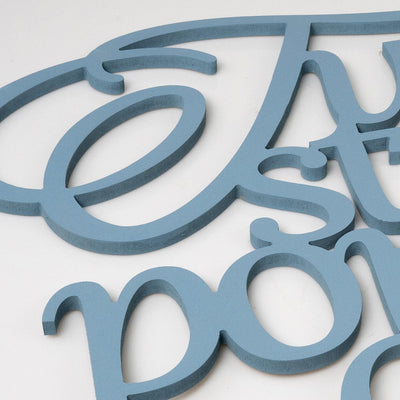 Scritta in Legno Tutte le strade portano a casa