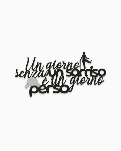 Scritta in legno Chaplin