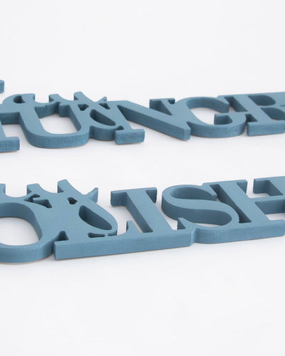 scritta da parete decorazione in legno per la casa 