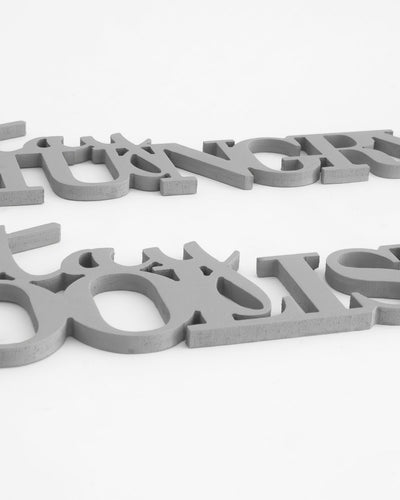 scritta da parete decorazione in legno per la casa 