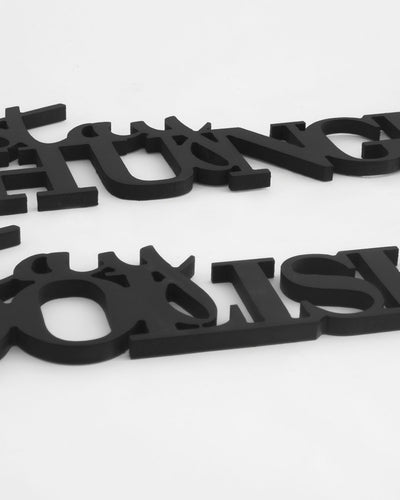 scritta da parete decorazione in legno per la casa 