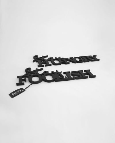 scritta da parete decorazione in legno per la casa 